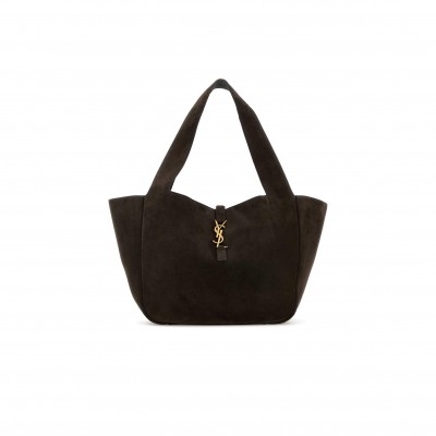 YSL LE 5 À 7 BEA SUEDE TOTE 763435008IW1997 (50*28*18cm)